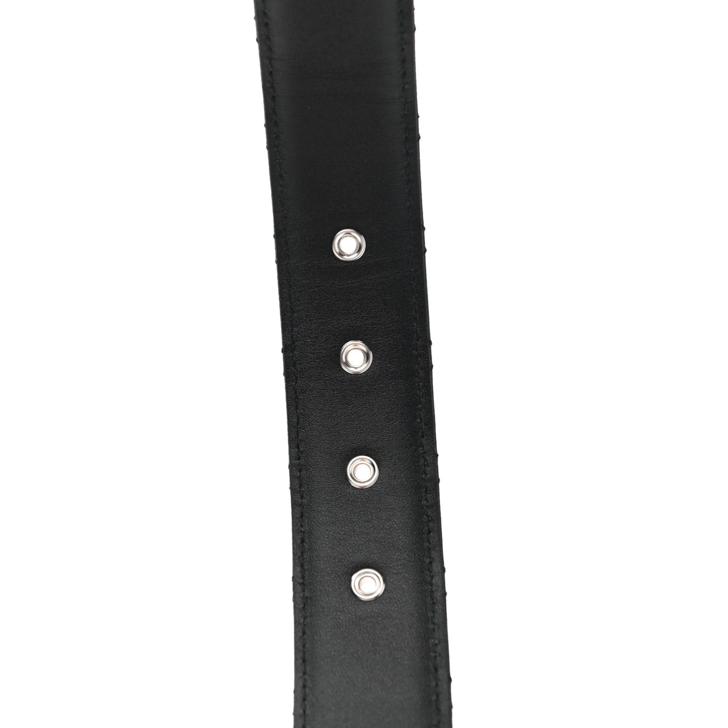 Caviar Quilted CC Chain Belt 85 34 Black
