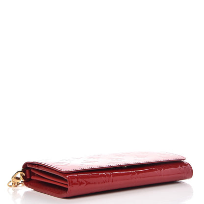 Louis Vuitton Vernis Chaine Wallet Pomme D'Amour 4 of 8