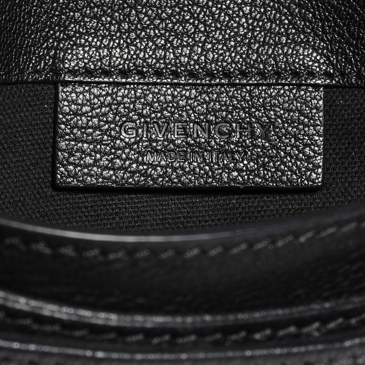 Givenchy Sugar Goatskin Medium Antigona Envelope Clutch Black 7 of 9
