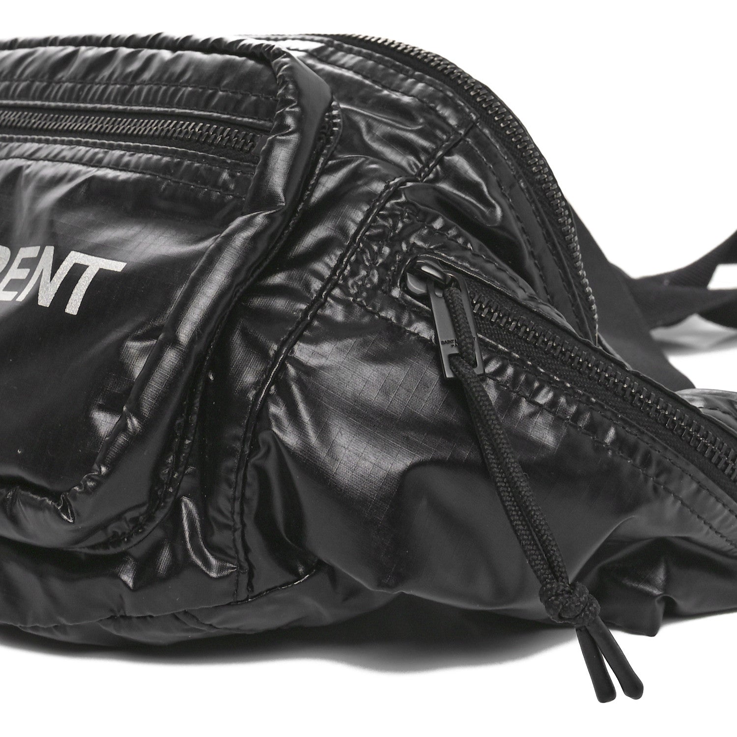 Saint Laurent Nylon Logo Nuxx Body Belt Bag Black 9 of 9