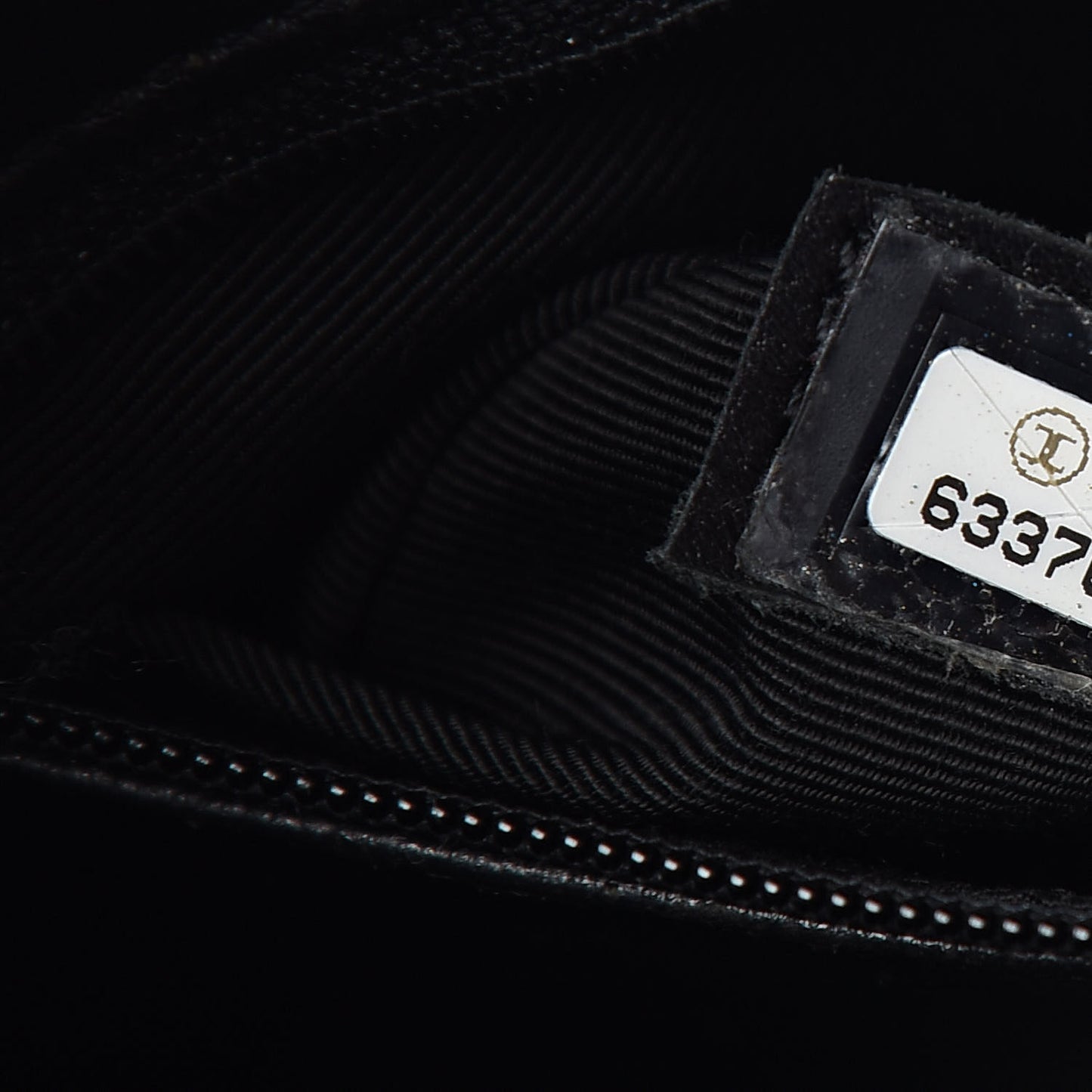 Caviar Quilted Medallion Tote Black