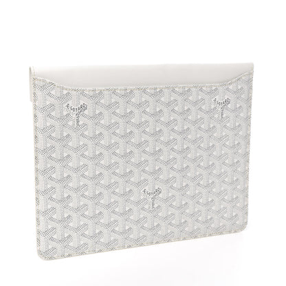 Goyard Goyardine Camondo MM Horizontal Clutch White 2 of 5