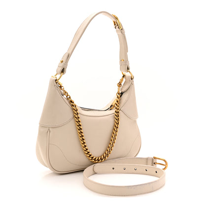 Gucci Goatskin Small Aphrodite Shoulder Bag Mystic White 3 of 12