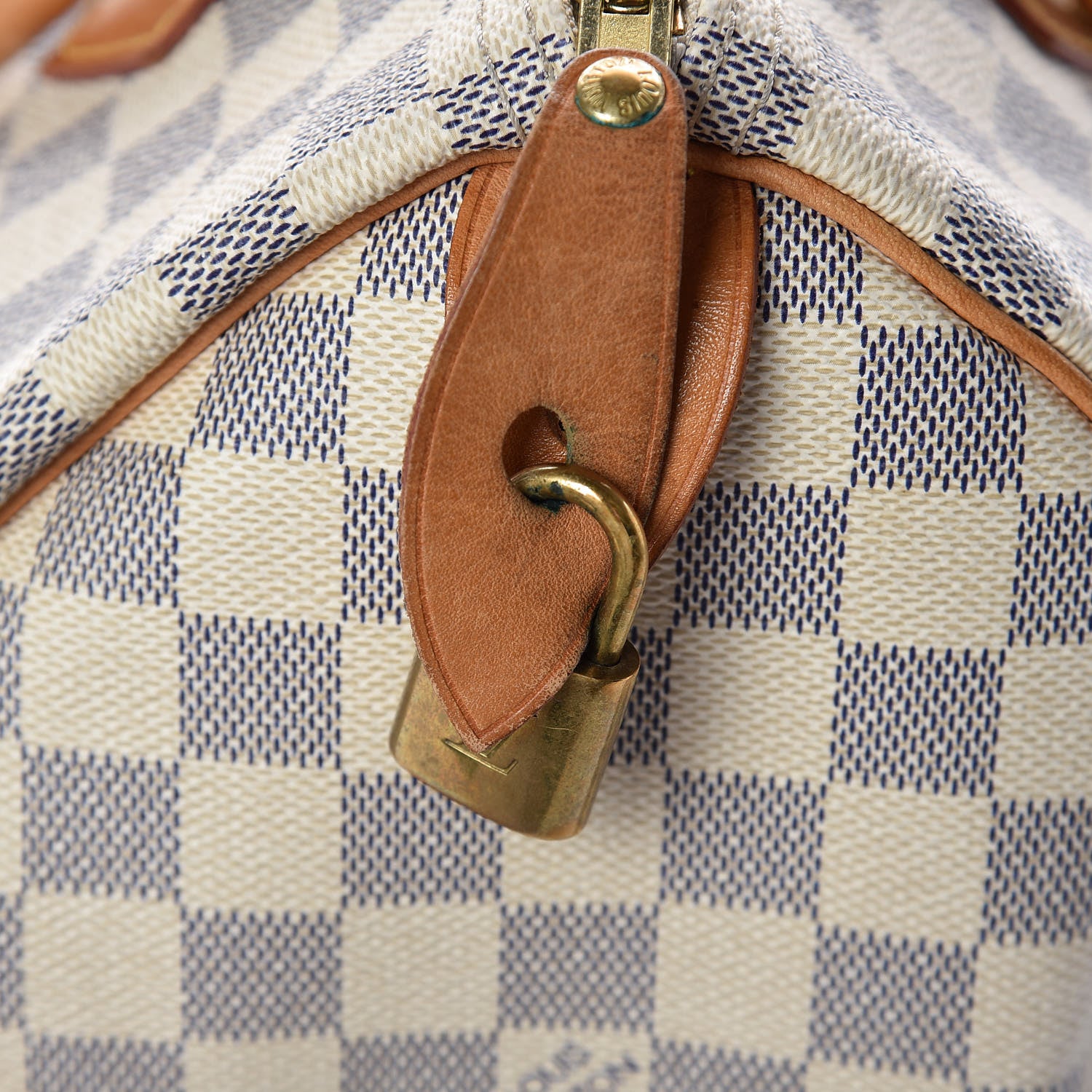 Louis Vuitton Damier Azur Speedy 30 17 of 20