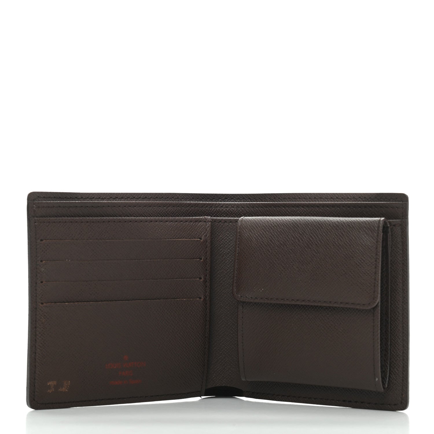 Louis Vuitton Damier Ebene Marco Wallet 4 of 6