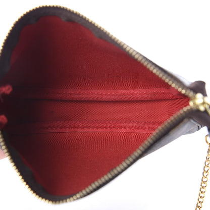 Louis Vuitton Damier Ebene Mini Pochette Accessories 5 of 9