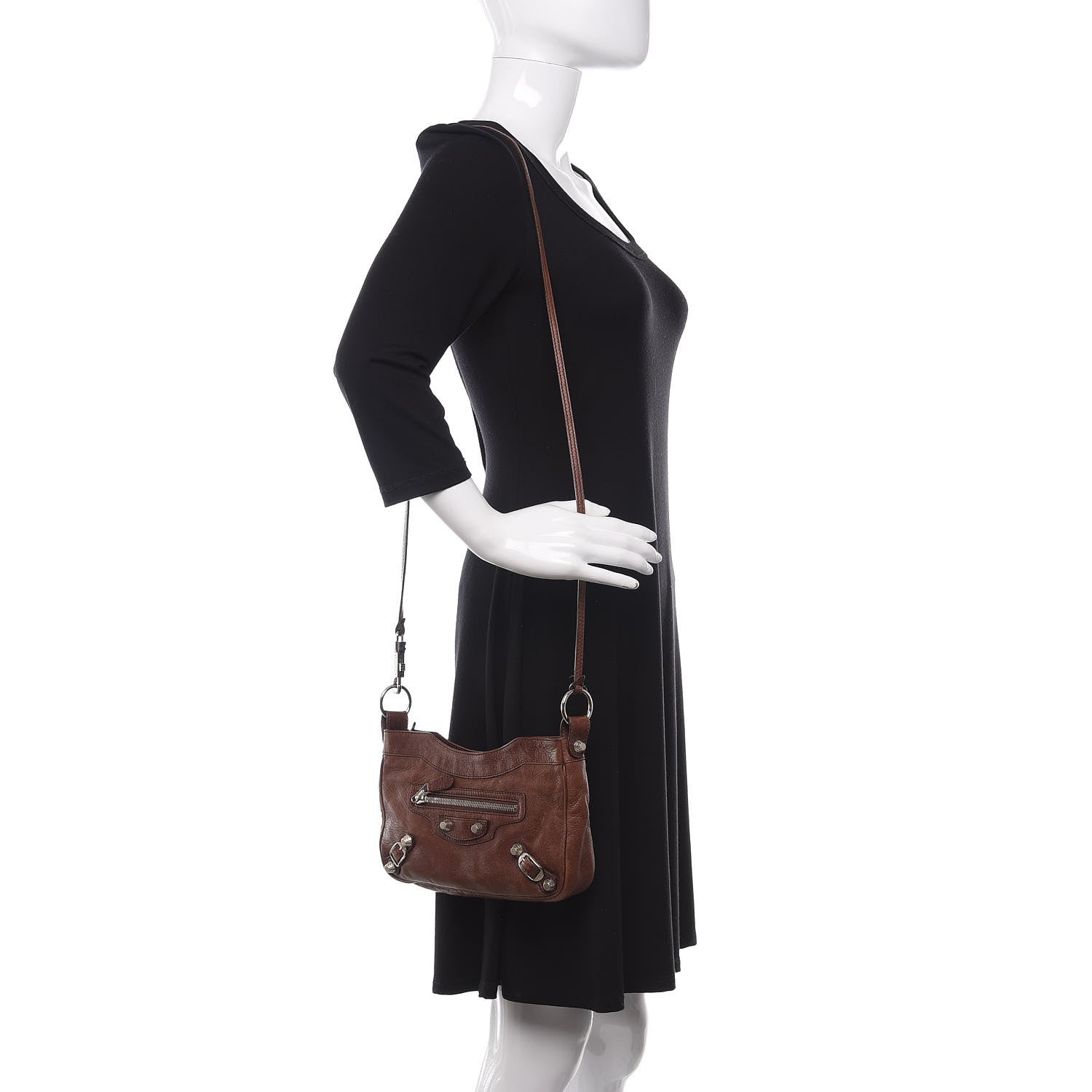 Balenciaga Agneau Giant 12 Silver Hardware Hip Castagna 2 of 11