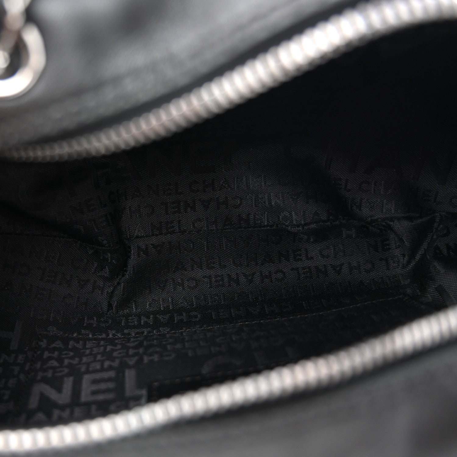 Chanel Lambskin Lax Small Tassel Shoulder Bag Black 5 of 11