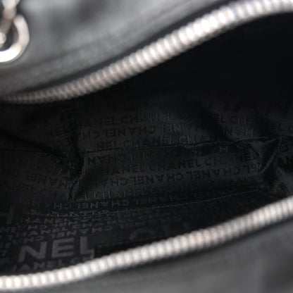 Chanel Lambskin Lax Small Tassel Shoulder Bag Black 5 of 11