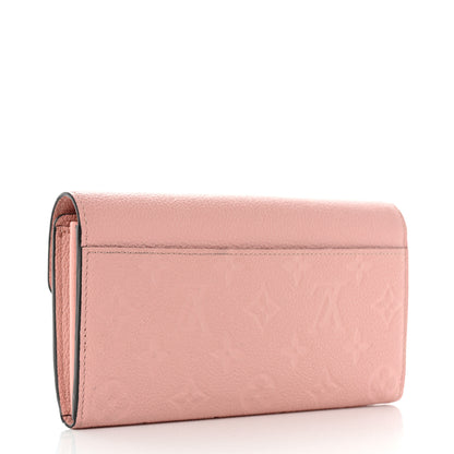 Louis Vuitton Empreinte Sarah Wallet NM Rose Ballerine 3 of 10
