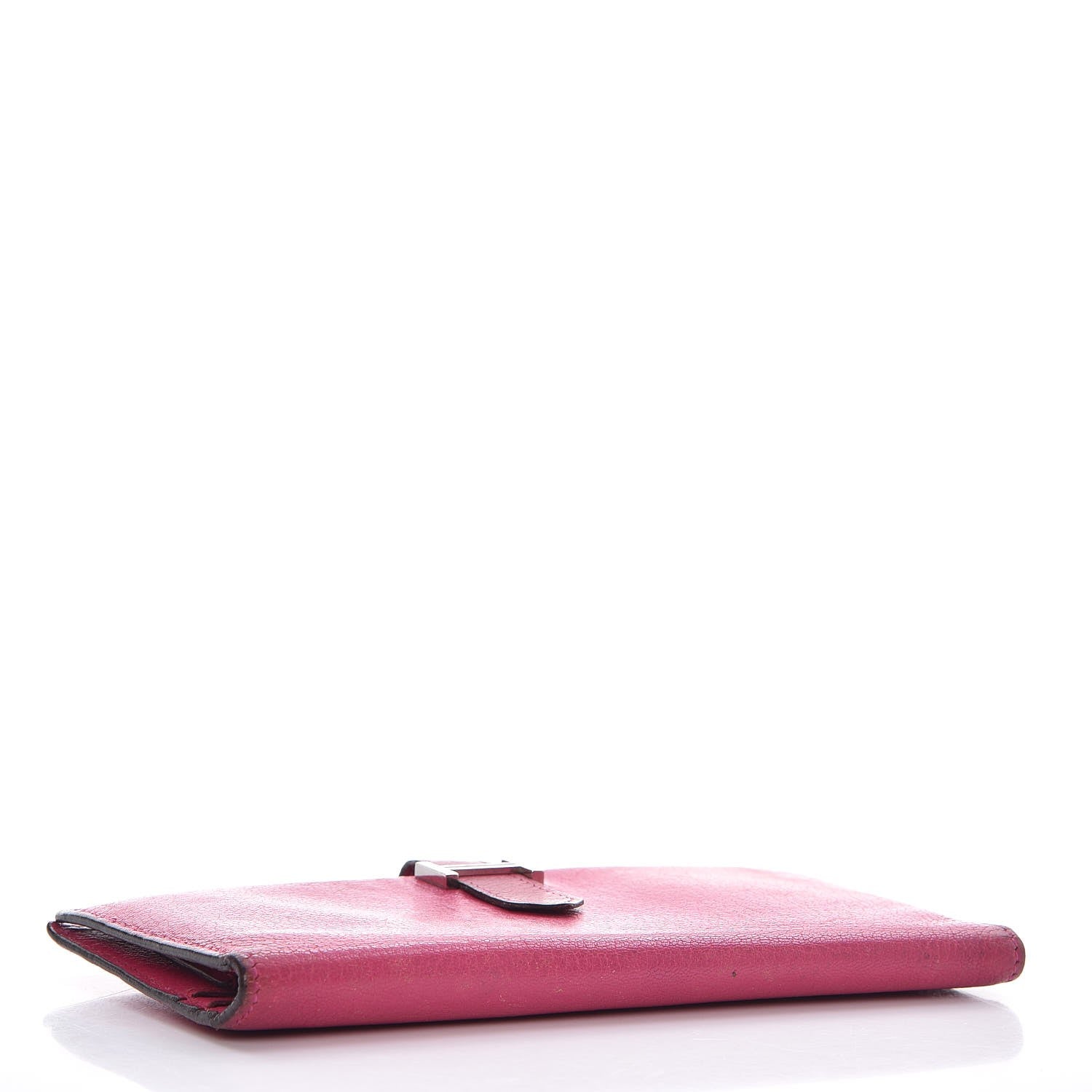 Hermes Chevre Mysore Bearn Wallet Rose Shocking 4 of 11