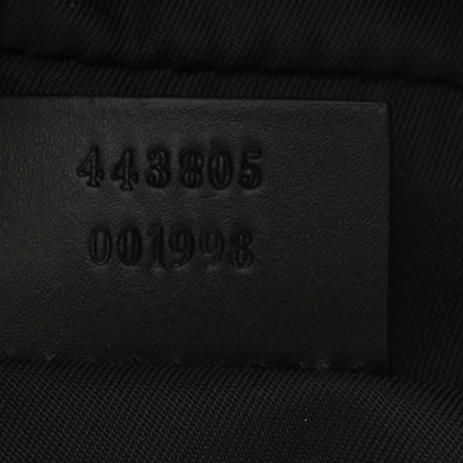 Gucci GG Supreme Monogram Web Dome Backpack Black 7 of 11