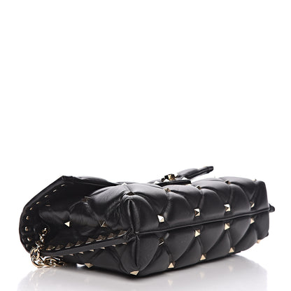Valentino Garavani Nappa Candystud Crossbody Black 4 of 11