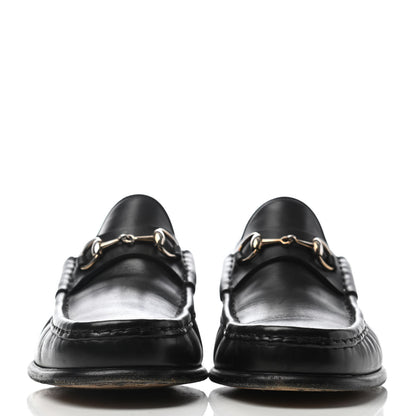 Gucci Calfskin Horsebit Loafers 38 Black 2 of 7