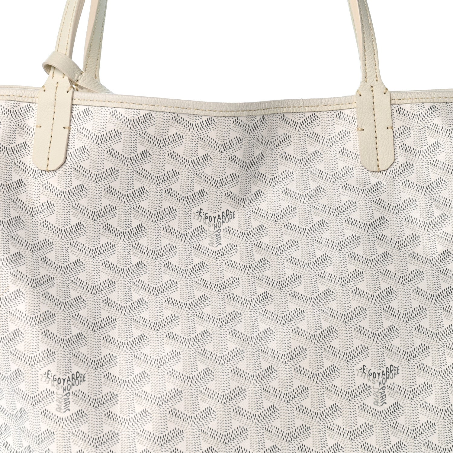 Goyard Goyardine Saint Louis GM White 8 of 11