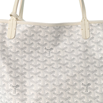 Goyard Goyardine Saint Louis GM White 8 of 11