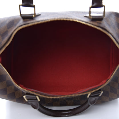 Louis Vuitton Damier Ebene Speedy 30 5 of 14