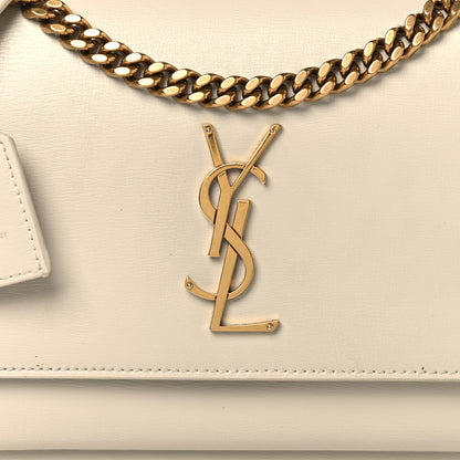 Saint Laurent Calfskin Medium Monogram Sunset Crema Soft 7 of 11