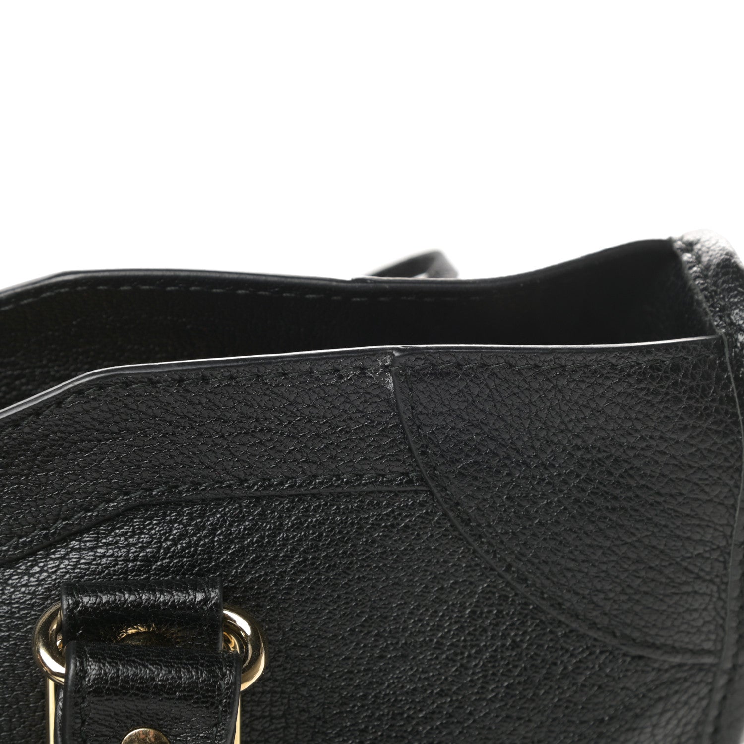 Balenciaga Chevre Gold Metallic Edge Hardware City Black 14 of 14