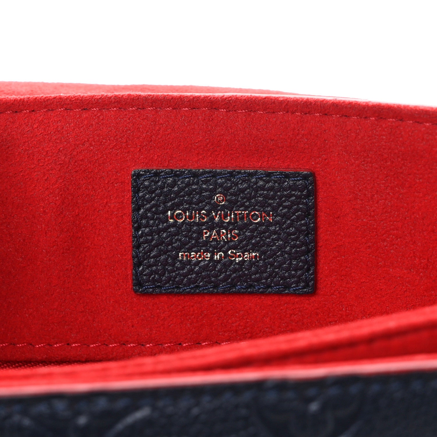 Louis Vuitton Empreinte Georges MM Marine Rouge 6 of 13