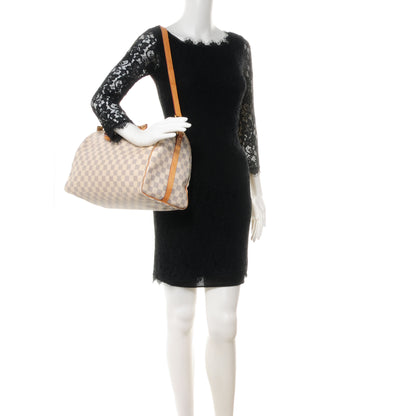Louis Vuitton Damier Azur Speedy Bandouliere 35 2 of 7