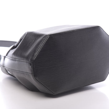 Louis Vuitton Epi Sac D'Epaule Black 9 of 10