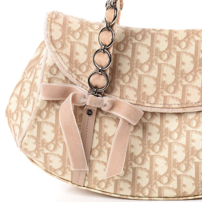 Christian Dior Monogram Romantique Trotter Bag Rose 10 of 14