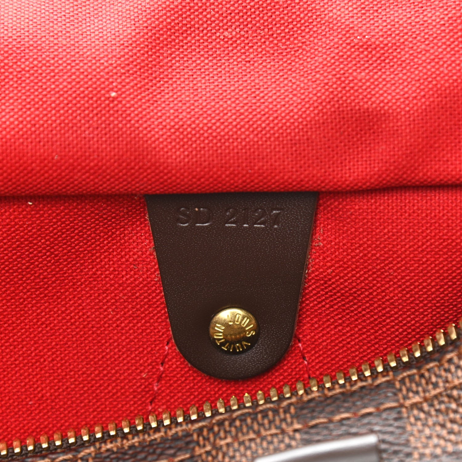 Louis Vuitton Damier Ebene Speedy Bandouliere 30 7 of 10