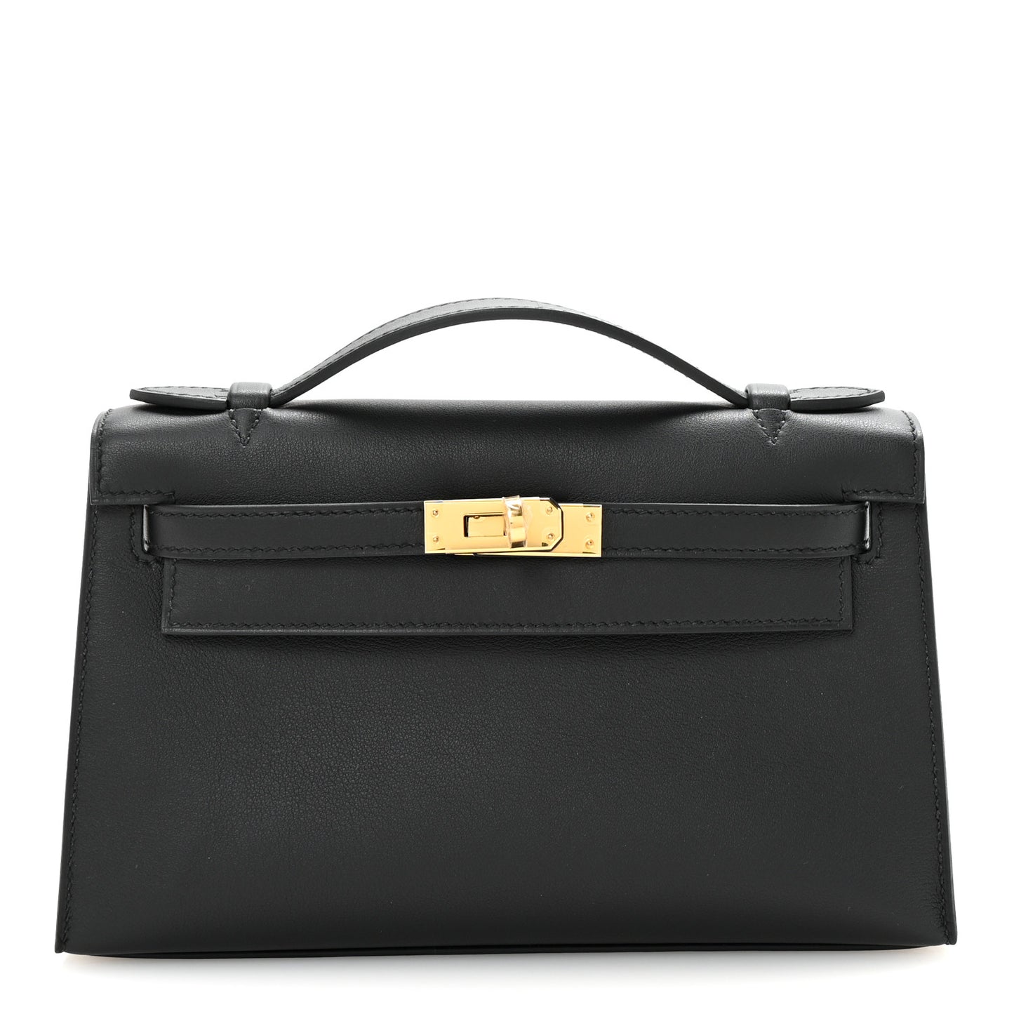 Swift Kelly Pochette Clutch Black