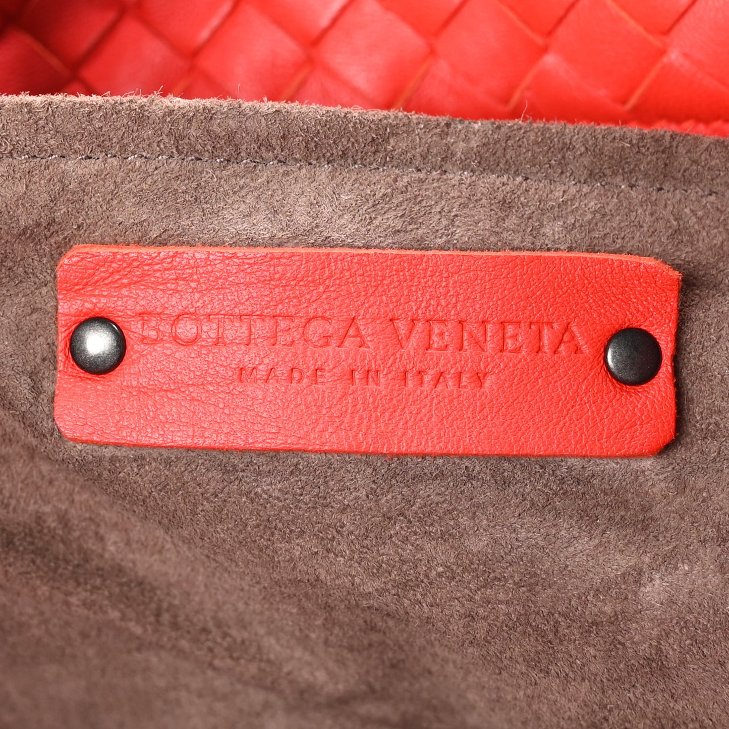 Nappa Intrecciato Medium Cesta Tote Vesuvio