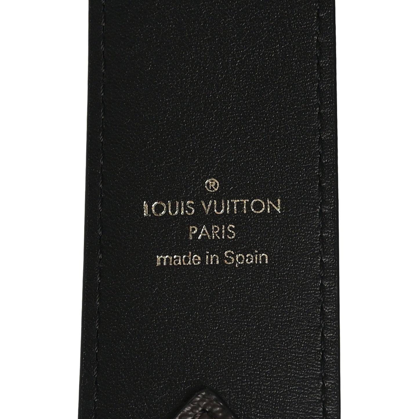 Monogram Bandouliere Shoulder Strap Black