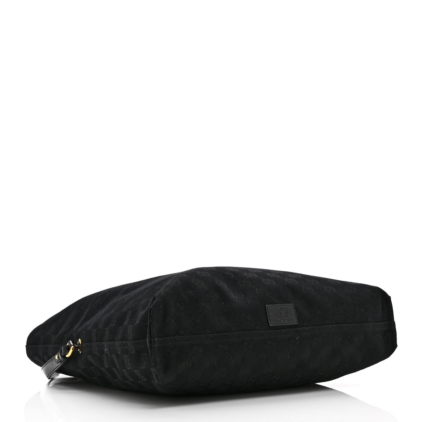 GG Monogram Bamboo Reversible Tote Black