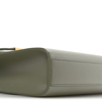 Saint Laurent Smooth Calfskin Small Manhattan Shoulder Bag Light Green 9 of 11