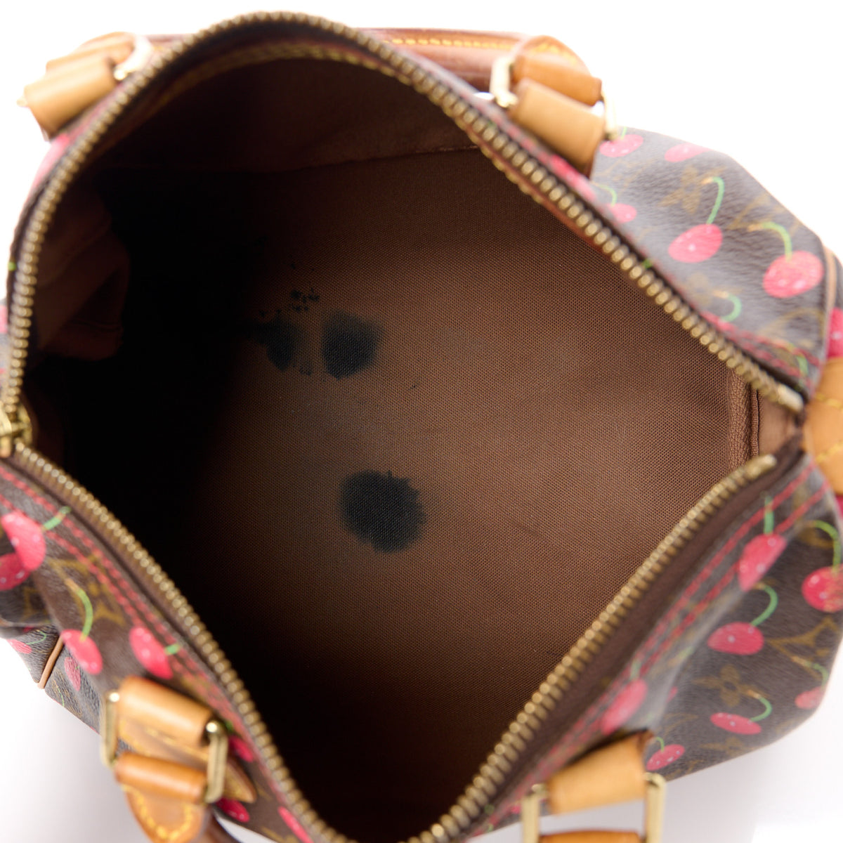Louis Vuitton Monogram Cerises Speedy 25 5 of 15