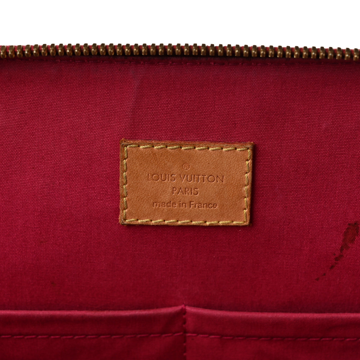 Louis Vuitton Vernis Alma GM Pomme D'Amour 6 of 12