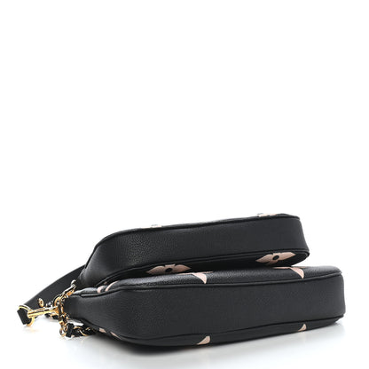 Louis Vuitton Empreinte Monogram Giant Multi Pochette Accessories Black Beige 4 of 9