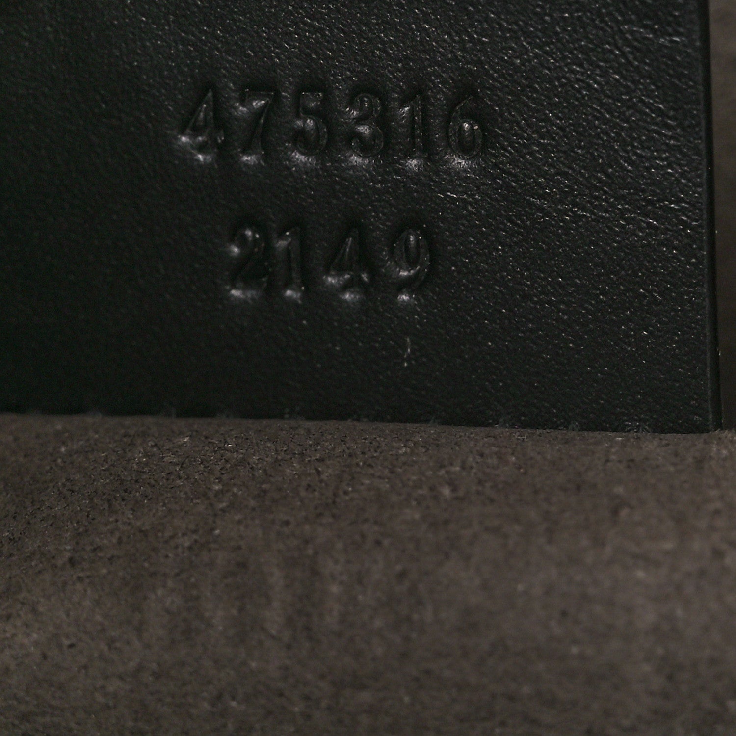 Gucci Guccissima Signature Web New Web Cosmetic Case Black 7 of 10