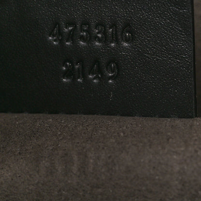 Gucci Guccissima Signature Web New Web Cosmetic Case Black 7 of 10