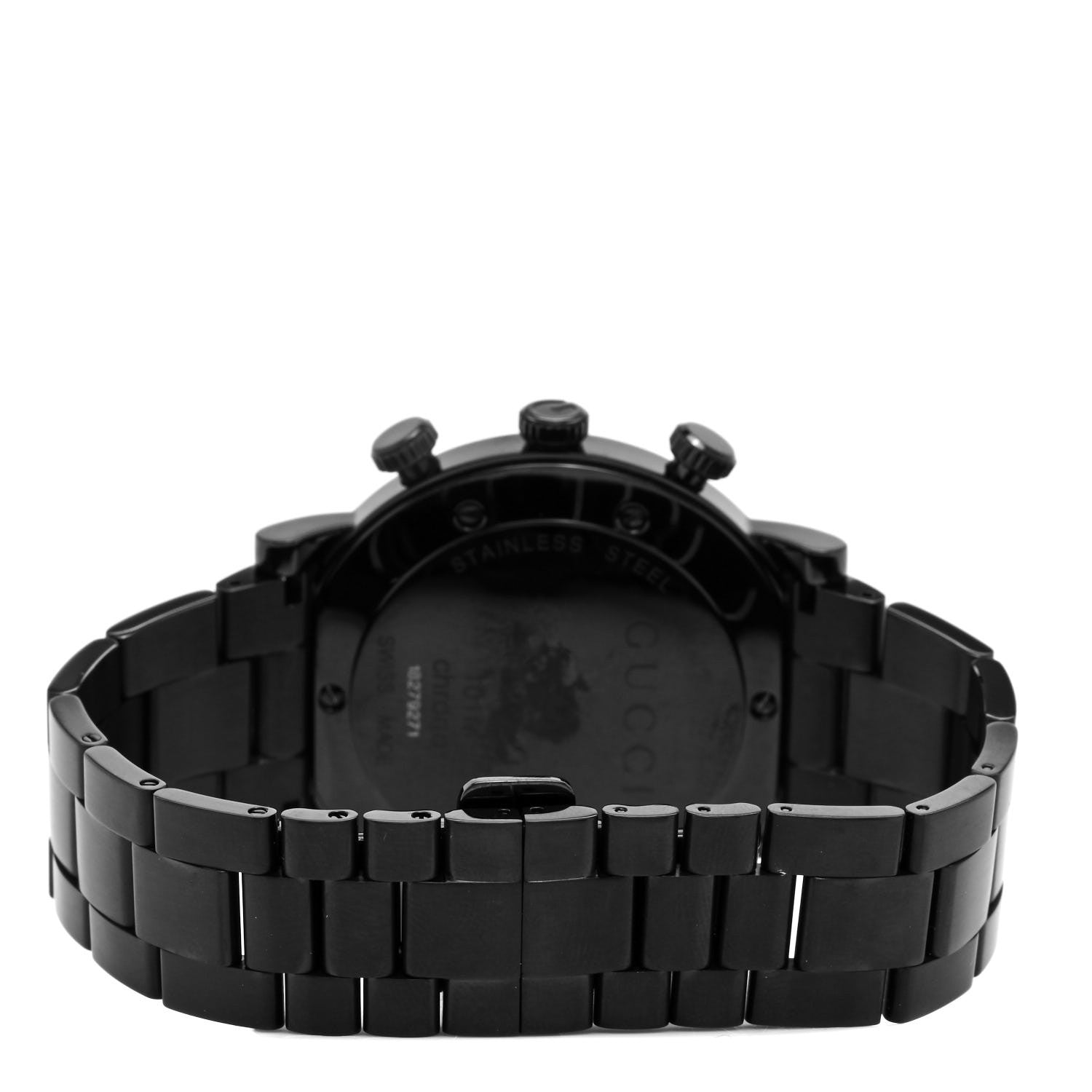 Gucci PVD Stainless Steel 44mm 101M G-Chrono Quartz Watch Black 3 of 4