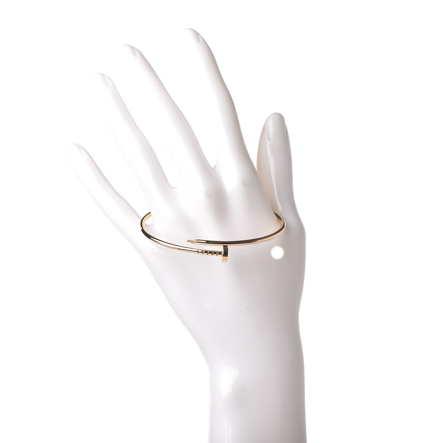 Cartier 18K Yellow Gold Small Juste Un Clou Bracelet 18 2 of 5