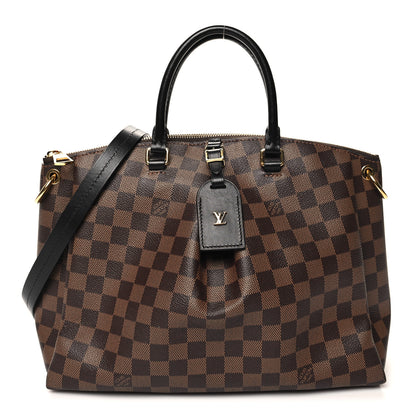 Louis Vuitton Damier Ebene Odeon Tote MM Black 1 of 9