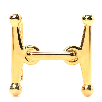 Hermes Permabrass 24mm Mors H Belt Buckle Gold 1 of 3