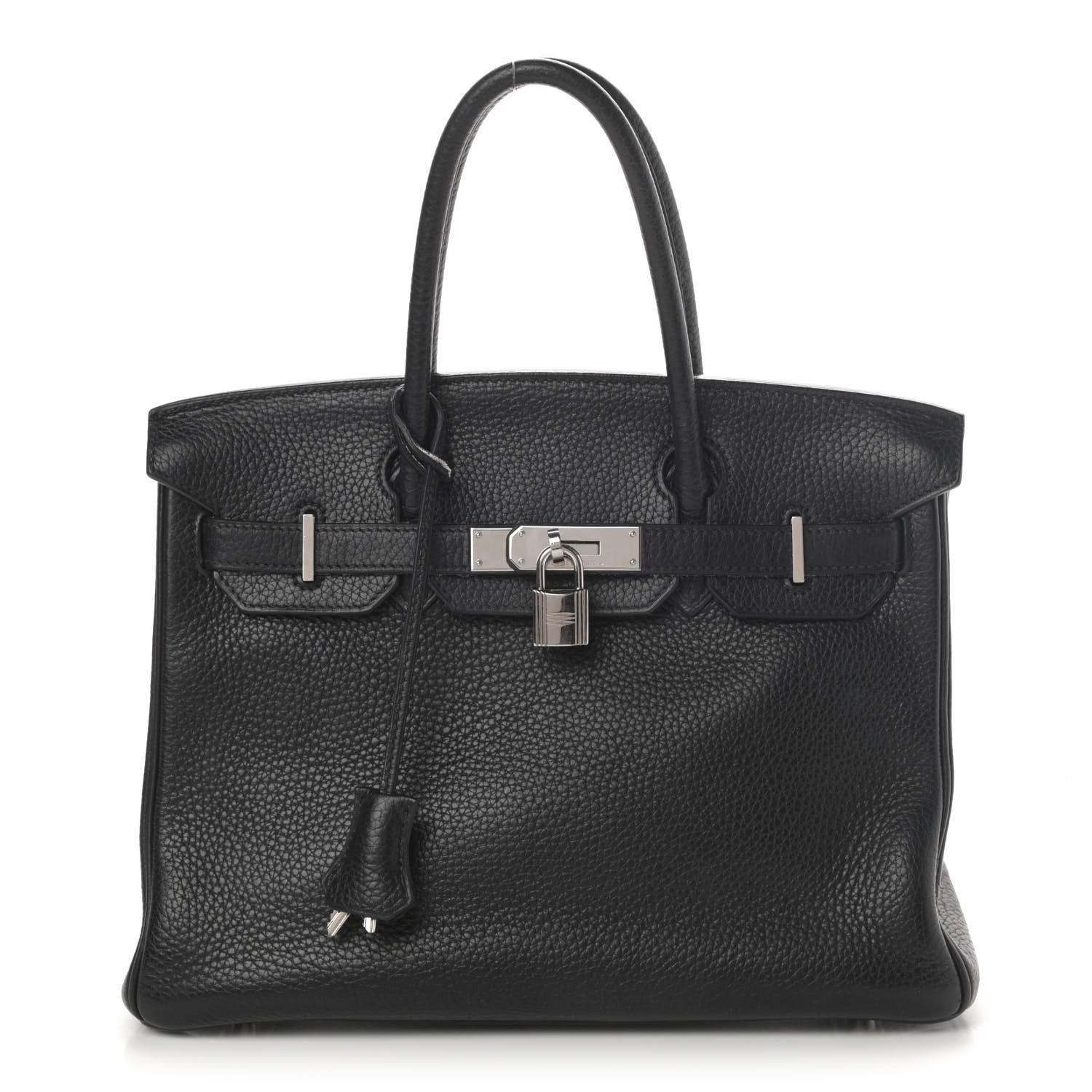 Hermes Taurillon Clemence Birkin 30 Black 1 of 15