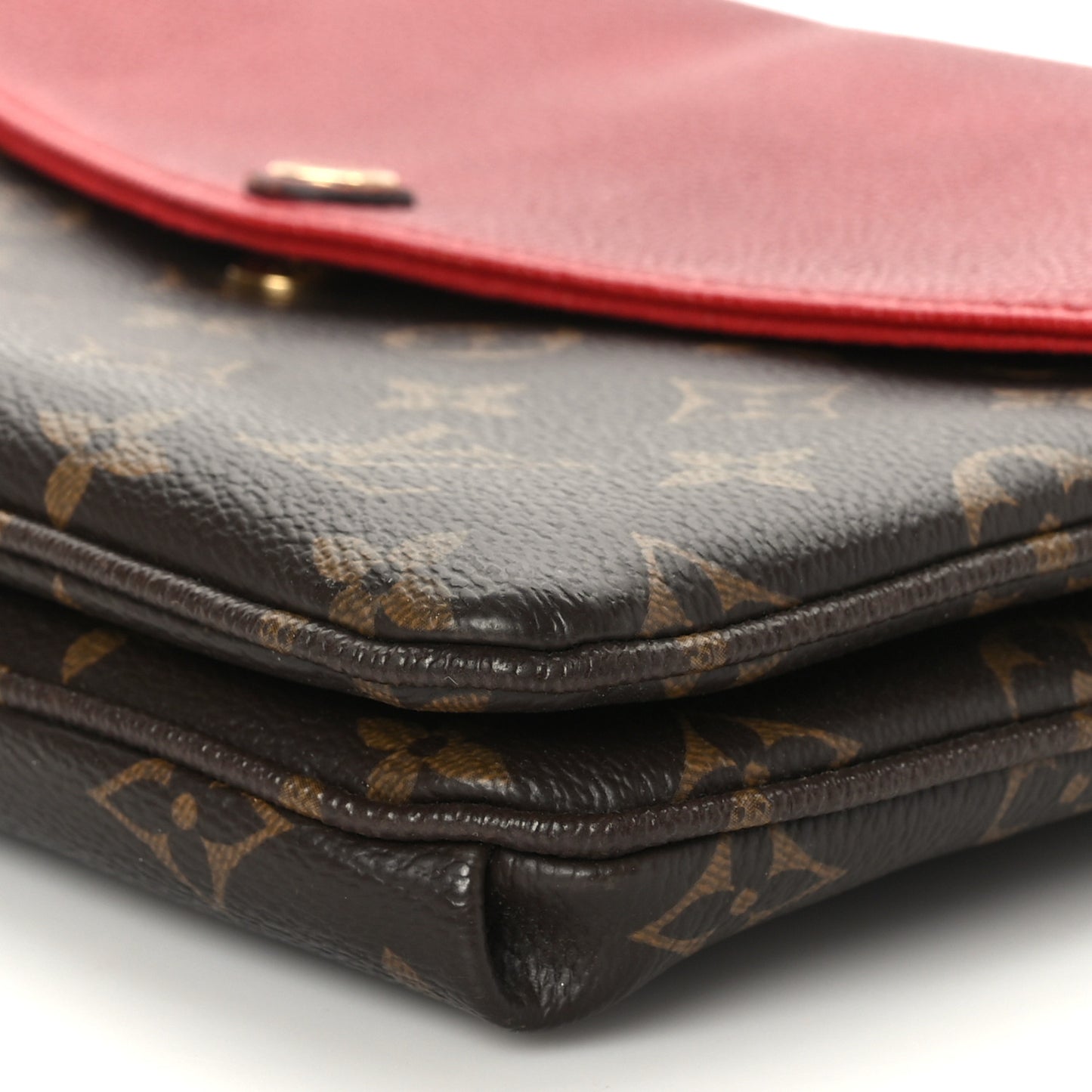 Monogram Twice Pochette Cherry