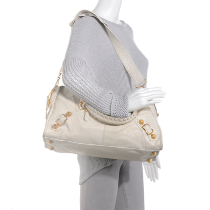 Balenciaga Agneau Giant 21 Gold Hardware Part Time White 2 of 11
