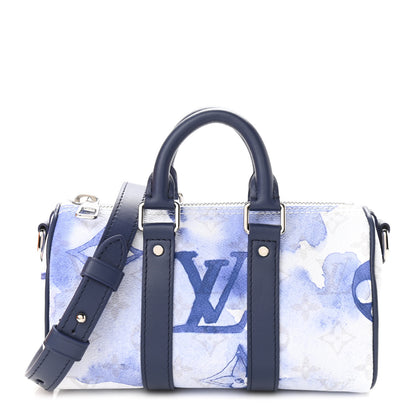 Louis Vuitton Monogram Watercolor Keepall XS Blue 1 of 10