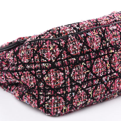 Christian Dior Tweed Medium Miss Dior Flap Pink Black Multicolor 8 of 11