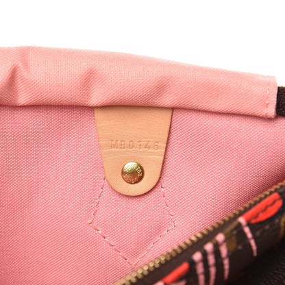 Louis Vuitton Monogram Jungle Dots Speedy 30 Sugar Pink Poppy 7 of 11