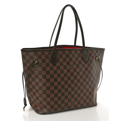 Louis Vuitton Damier Ebene Neverfull MM 3 of 9