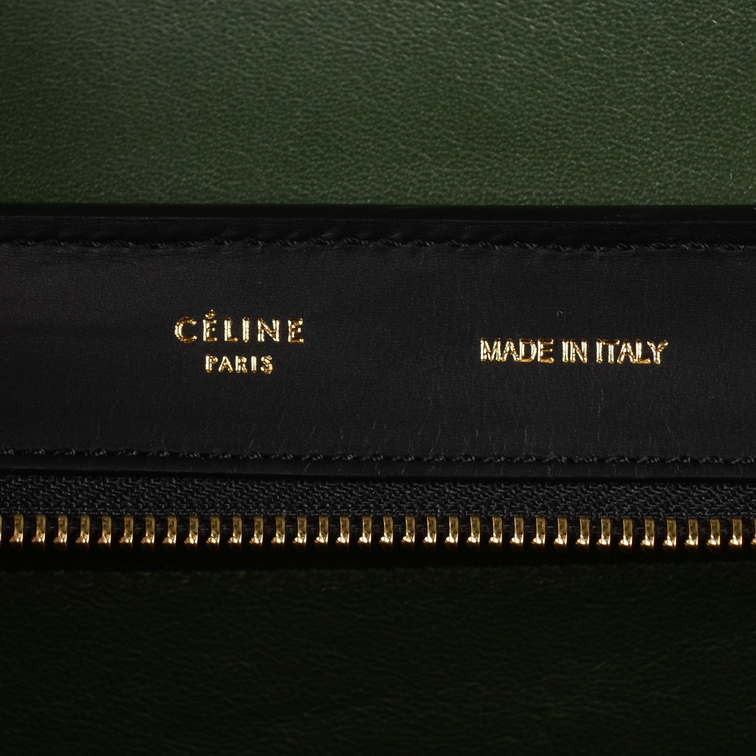 Celine Natural Calfskin Suede Medium Bi-Color Trapeze Black 6 of 8